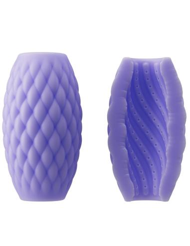 Pretty love - athena eros masturbador masculino silicona morado