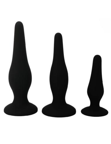 Pretty love - kit iniciacion anal plugs silicona