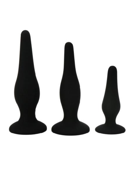 Pretty love - kit iniciacion anal plugs silicona