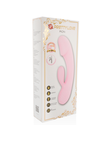 Pretty love - smart vibrador ron con rabbit