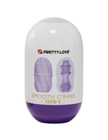 Pretty love - huevo masturbador smooth stripes cupid