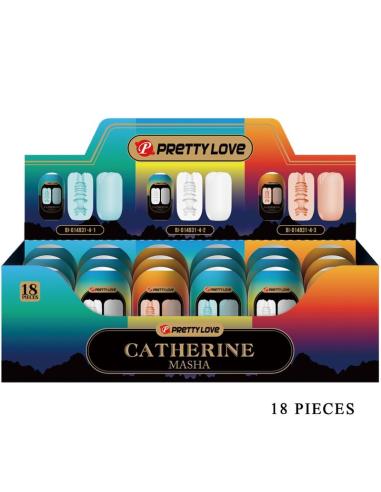 Pretty love - masha pack 18 mastrubadores masculinos varios