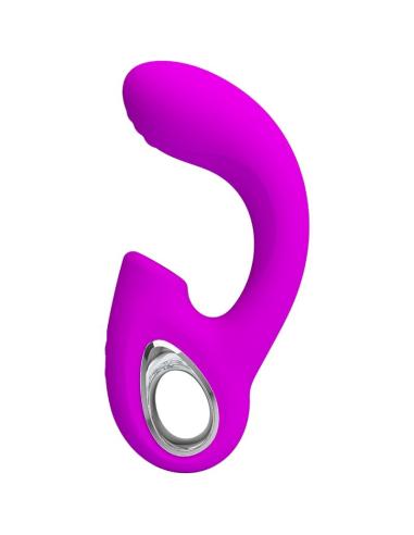 Pretty love - sibel vibrador punto g + estimulador clÍtoris 10 vibraciones morado