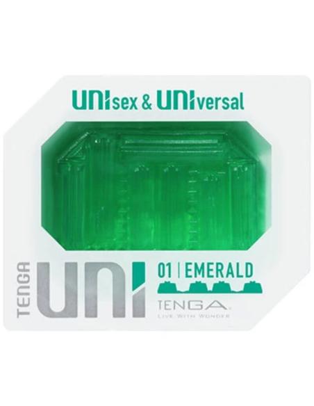 Tenga - uni emerald masturbador dedal