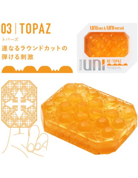 Tenga - uni variety masturbador dedal pack 4 uds