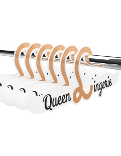 Queen lingerie - percha para lenceria 27.5 cm 1 unidad