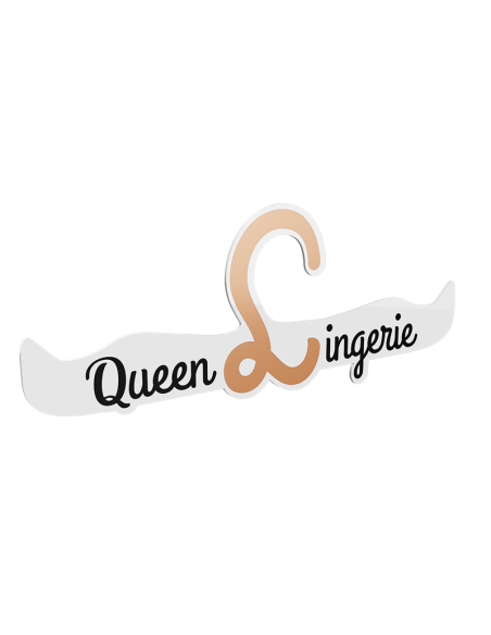 Queen lingerie - percha para lenceria 27.5 cm 1 unidad
