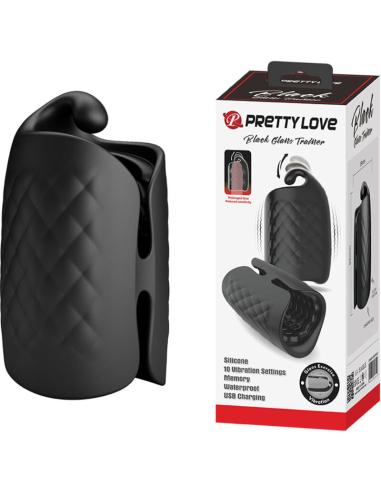 Pretty love - masturbador manual para glande vibrador recargable