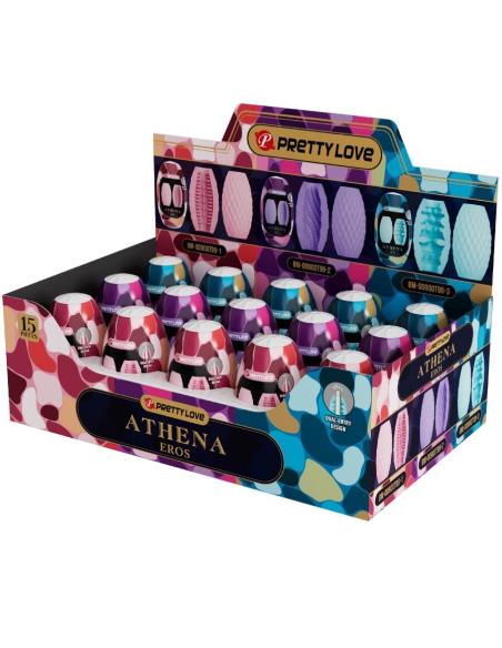 Pretty love - athena eros pack 15 masturbadores masculinos varios