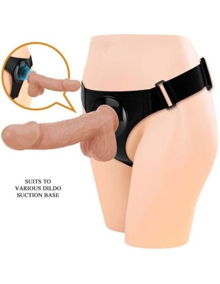 Pretty love - harness briefs arnÉs universal con dildo jerry 21.8 cm natural