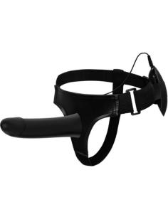 Pretty love - vito strap on con dildo hueco y vibraciÓn 17.3 cm 2