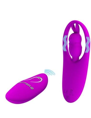 Pretty love - wild rabbit estimulador para braguita con control remoto lila