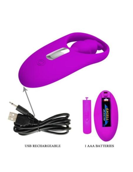 Pretty love - wild rabbit estimulador para braguita con control remoto lila