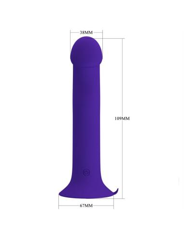 Pretty love - murray youth dildo vibrador & recargable violeta