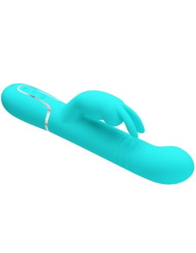 Pretty love - vibrador coale rabbit perlas verde agua