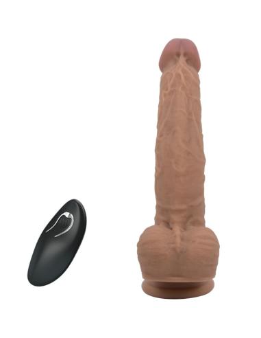 Pretty love - jonathan dildo silicona 3 vibraciones + 3 medidas inserciÓn control remoto 21 cm