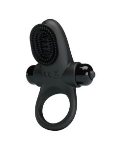Pretty love - anillo vibrador ii para pene negro 2
