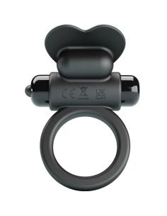 Pretty love - debonaire anillo vibrador conejo 10 vibraciones negro