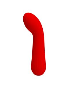 Pretty love - faun vibrador recargable rojo
