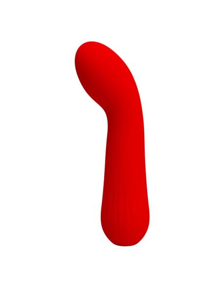Pretty love - faun vibrador recargable rojo