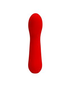 Pretty love - faun vibrador recargable rojo 2