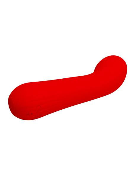 Pretty love - faun vibrador recargable rojo