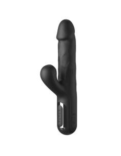 Fetish fantasy series - vibrador rabbit sonix silicone thruster negro