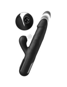 Fetish fantasy series - vibrador rabbit sonix silicone thruster negro 2