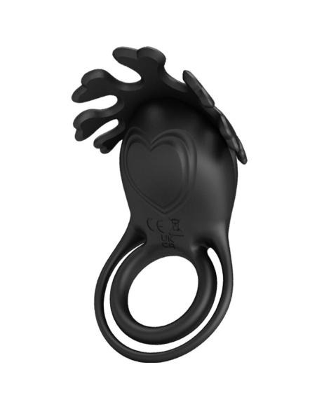 Pretty love - ruben anillo vibrador 7 vibraciones silicona negro