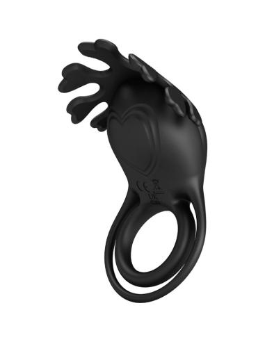 Pretty love - ruben anillo vibrador 7 vibraciones silicona negro