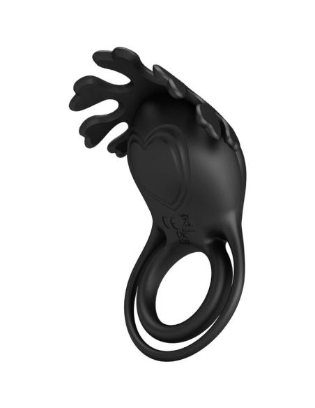 Pretty love - ruben anillo vibrador 7 vibraciones silicona negro
