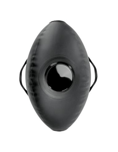 Fetish fantasy series - hinchable body dock con dildo negra 41.9 cm