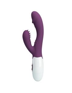 Pretty love - andre vibrador rabbit & estimulador punto g morado 2