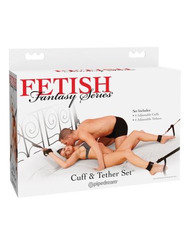 Fetish fantasy set de esposas y ataduras