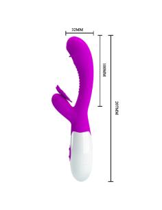 Pretty love - moth licking & vibrating lila 2