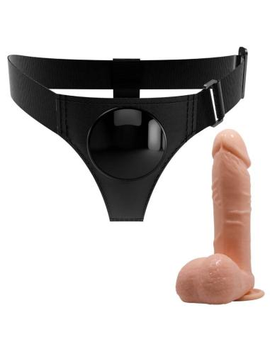 Pretty love - harness briefs arnÉs universal con dildo tom 20 cm natural