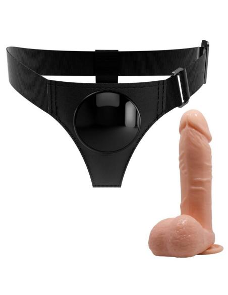 Pretty love - harness briefs arnÉs universal con dildo tom 20 cm natural