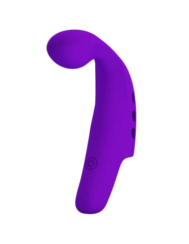 Pretty love - gorgon vibrador de dedo recargable morado