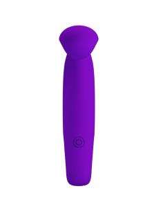 Pretty love - gorgon vibrador de dedo recargable morado 2