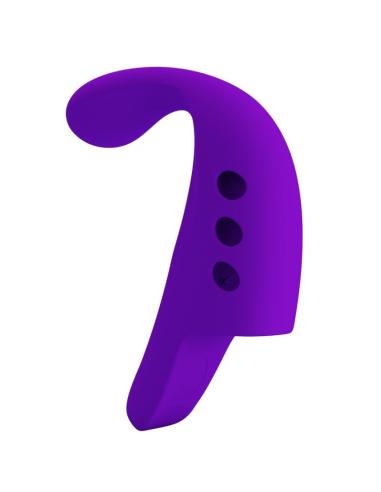 Pretty love - gorgon vibrador de dedo recargable morado