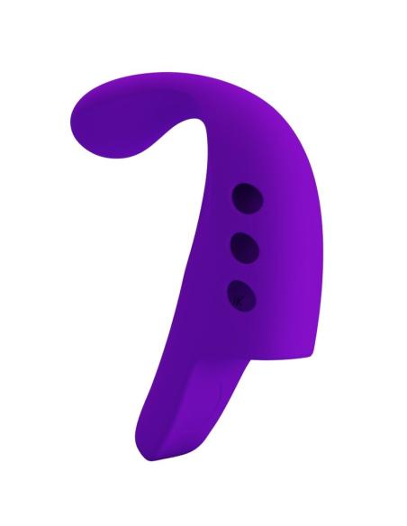 Pretty love - gorgon vibrador de dedo recargable morado
