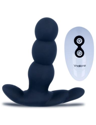 Nalone - pearl vibrador anal control remoto negro