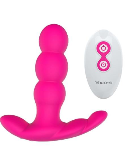 Nalone - pearl vibrador anal control remoto negro