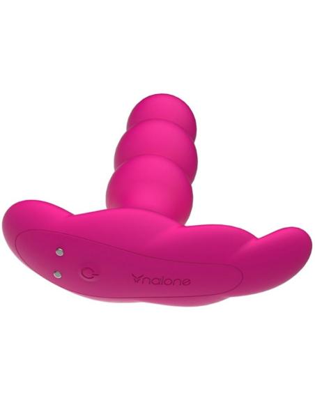 Nalone - pearl vibrador anal control remoto negro