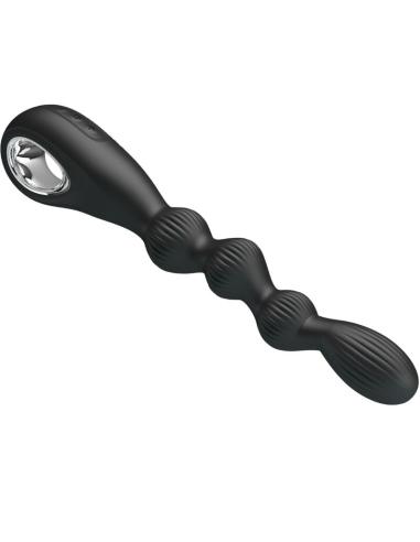Pretty love - federer vibrador anal 12 vibraciones negro