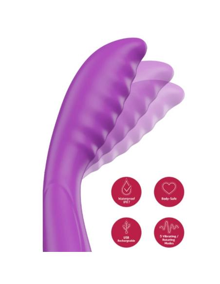 She.e.o - vibrador tapping punto g morado