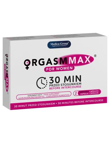 Orgasm max for women – cápsulas naturales para potenciar la vitalidad femenina y la satisfacción Íntima