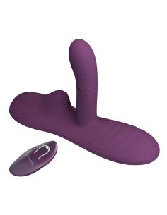 Pretty love - luka sit-down vibrador con efecto calor y control remoto 2