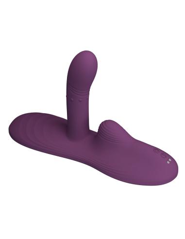 Pretty love - luka sit-down vibrador con efecto calor y control remoto