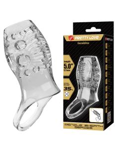 Pretty love - geraldine funda engrosadora texturizada transparente 2